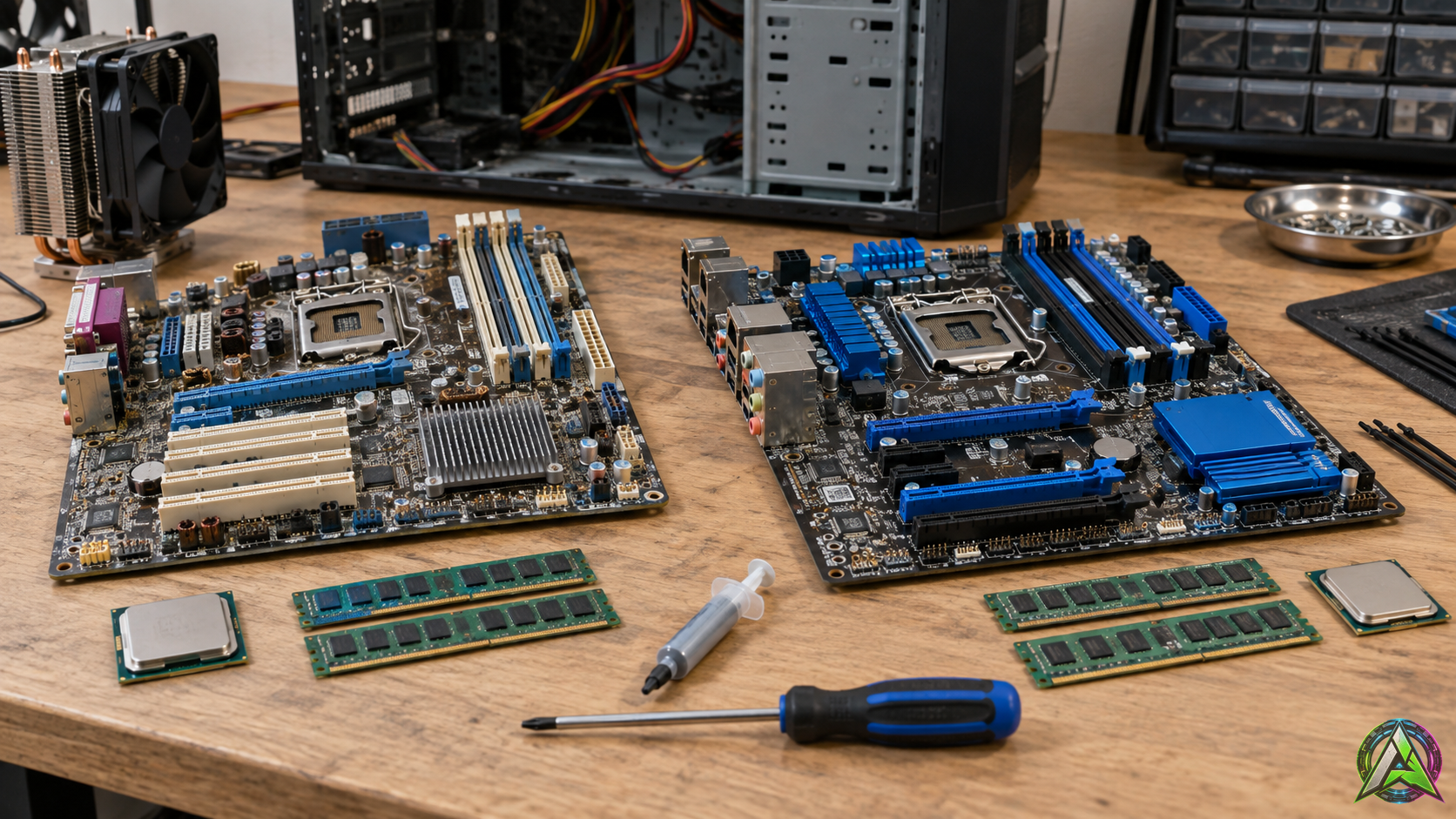 Placas base, CPU y memoria DDR3 para migración de LGA775 a LGA1155