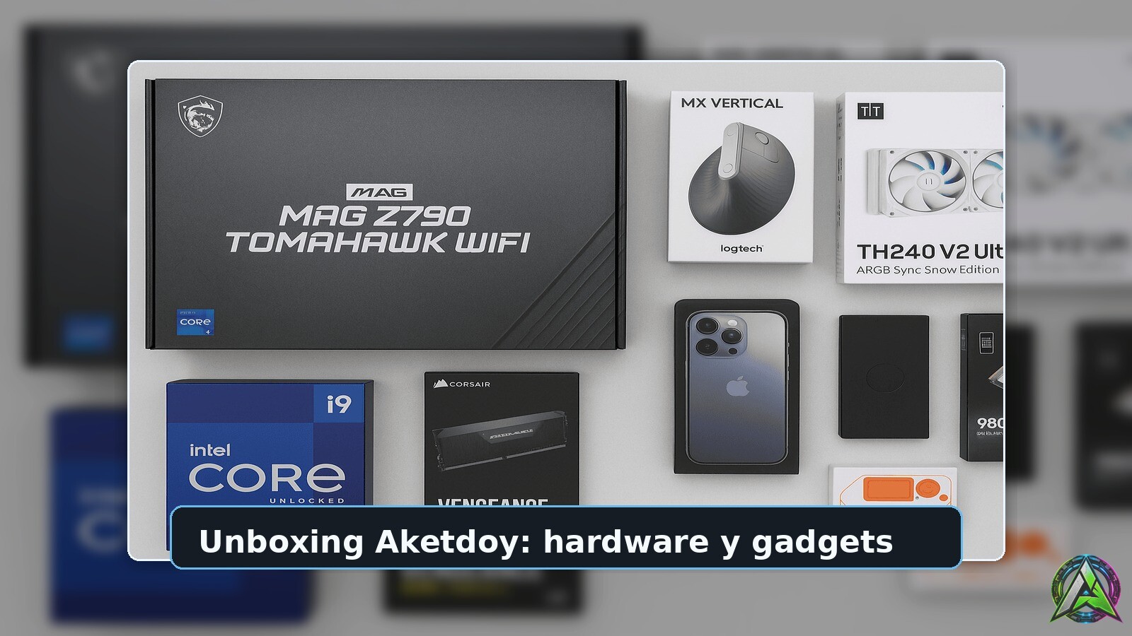 Unboxing Aketdoy hardware y gadgets